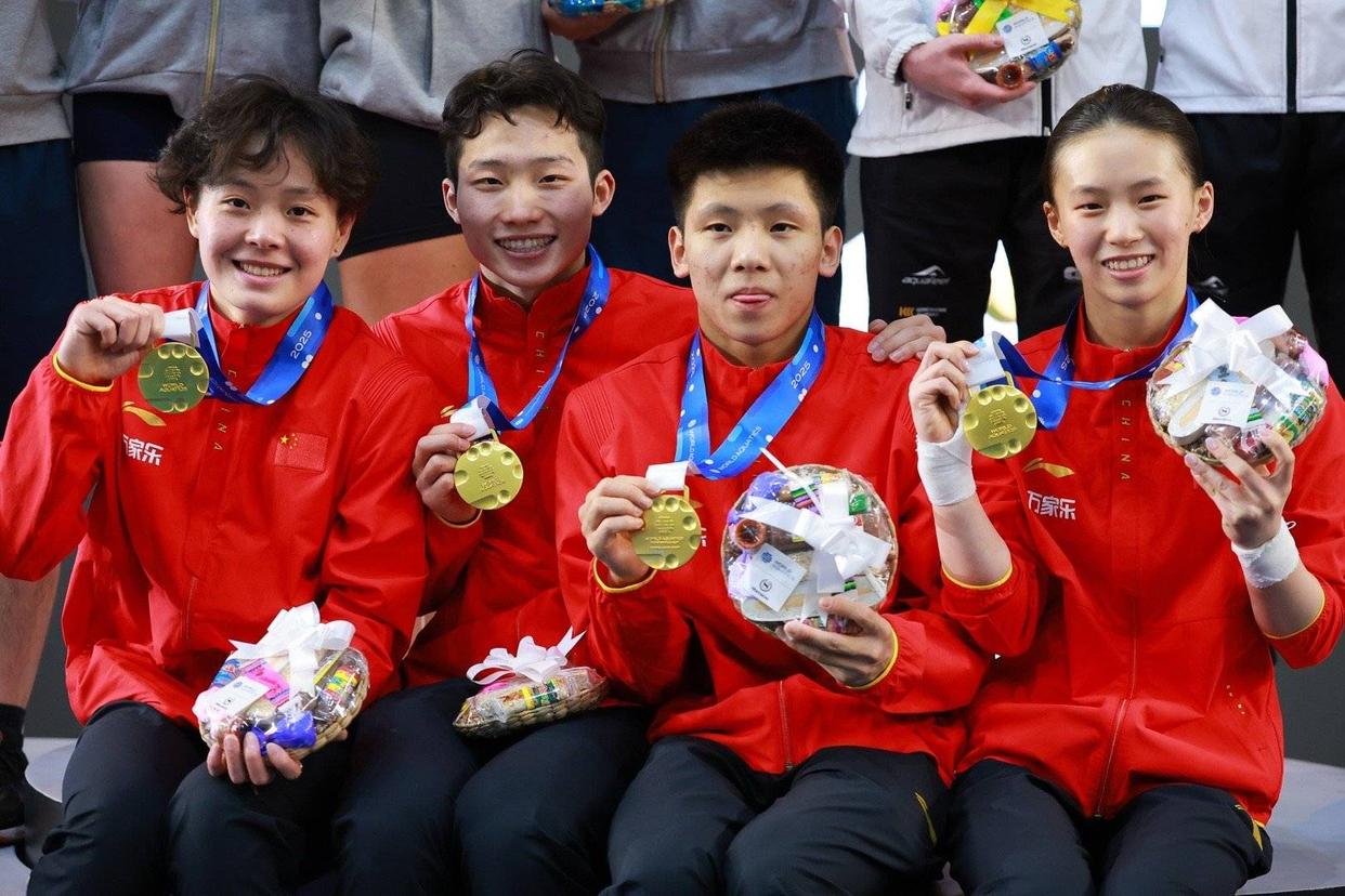 中国跳水队表现强劲,团体赢得金牌的简单介绍 中国跳水队表现强劲,团体赢得金牌的简单介绍